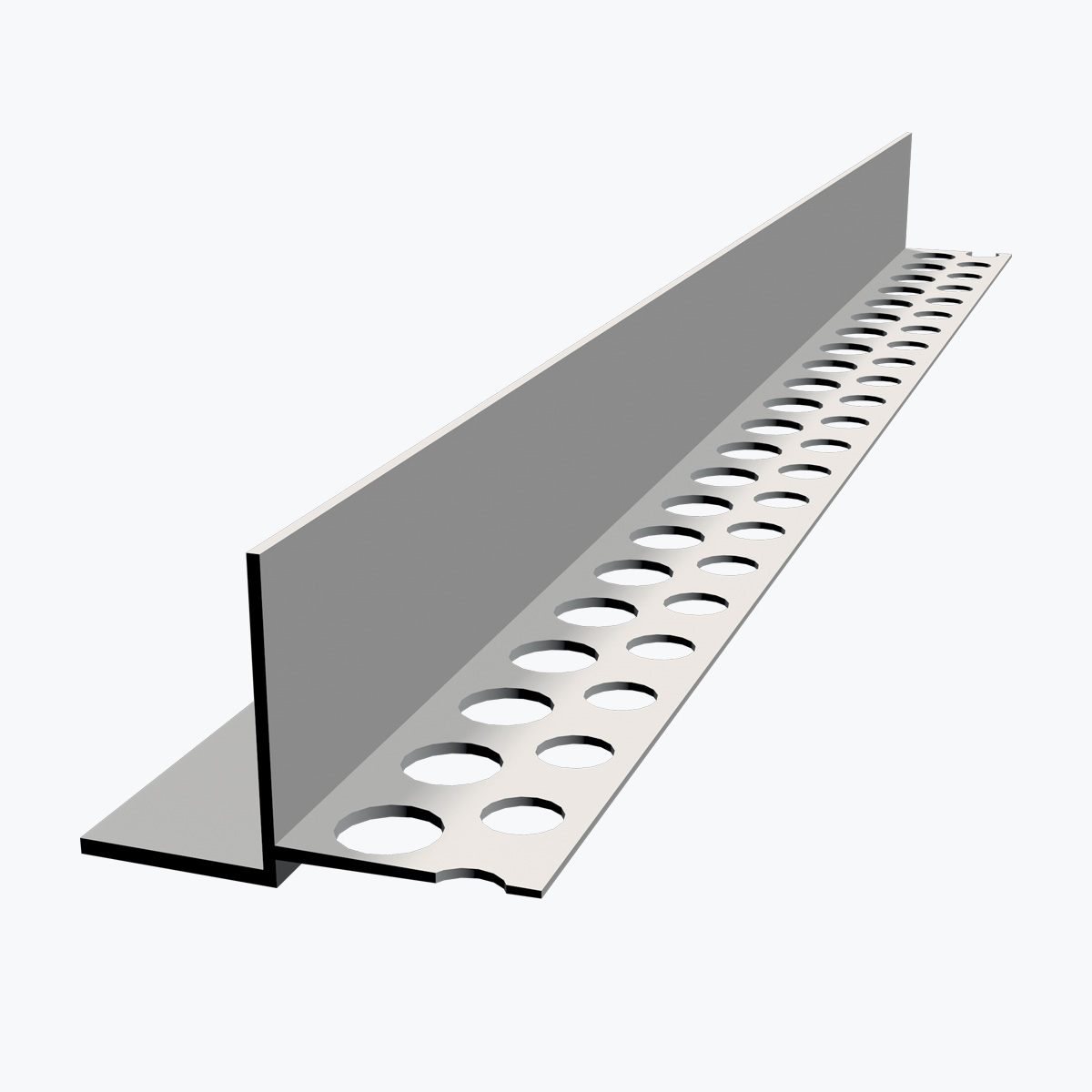 profile-transition-jonction-faux-plafond-b105-tempolistel.jpg TEMPOLISTEL® B105 Prechodový profil pre napojenie sadrokartónového a demontovateľného podhľadu s jednou stranou na omietnutie – Obrázok 1